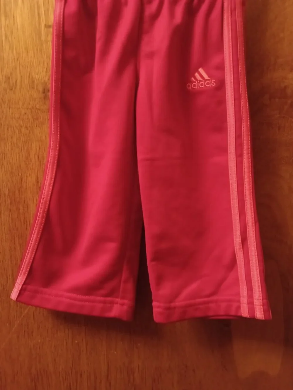 Adidas Girls Pink Pants - Picture 3 of 7